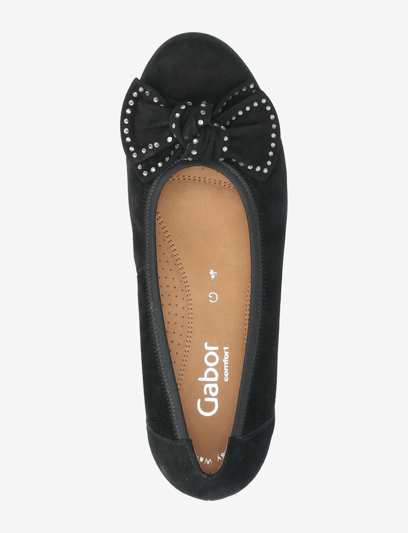 Gabor - Ballerina - ballerinaer - black - 3