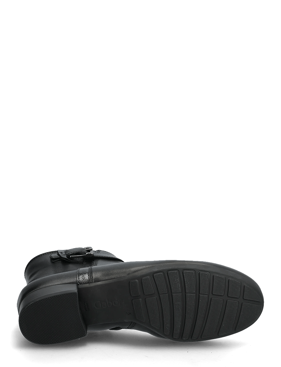 Gabor - Ankle boot - stiefeletten mit absatz - black - 4