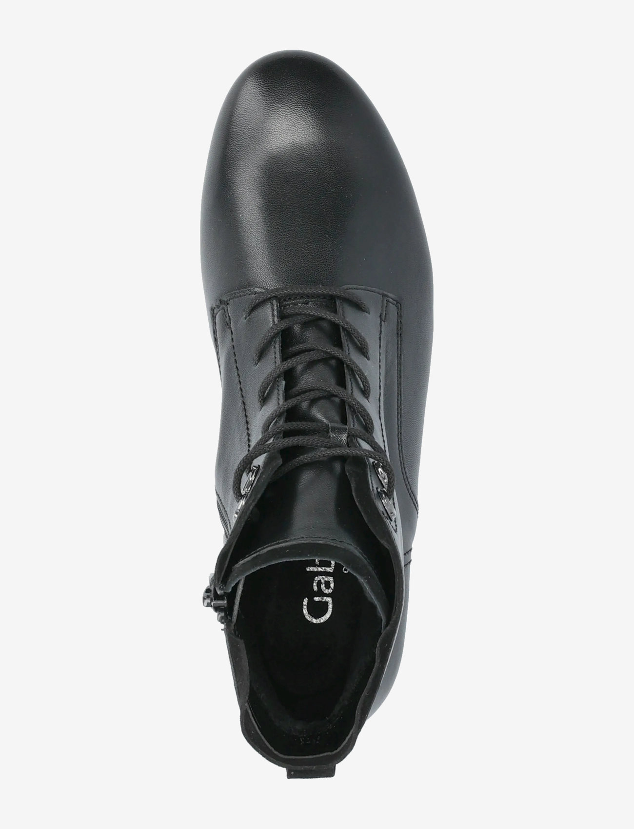 Gabor - Laced ankle boot - kõrge konts - black - 3