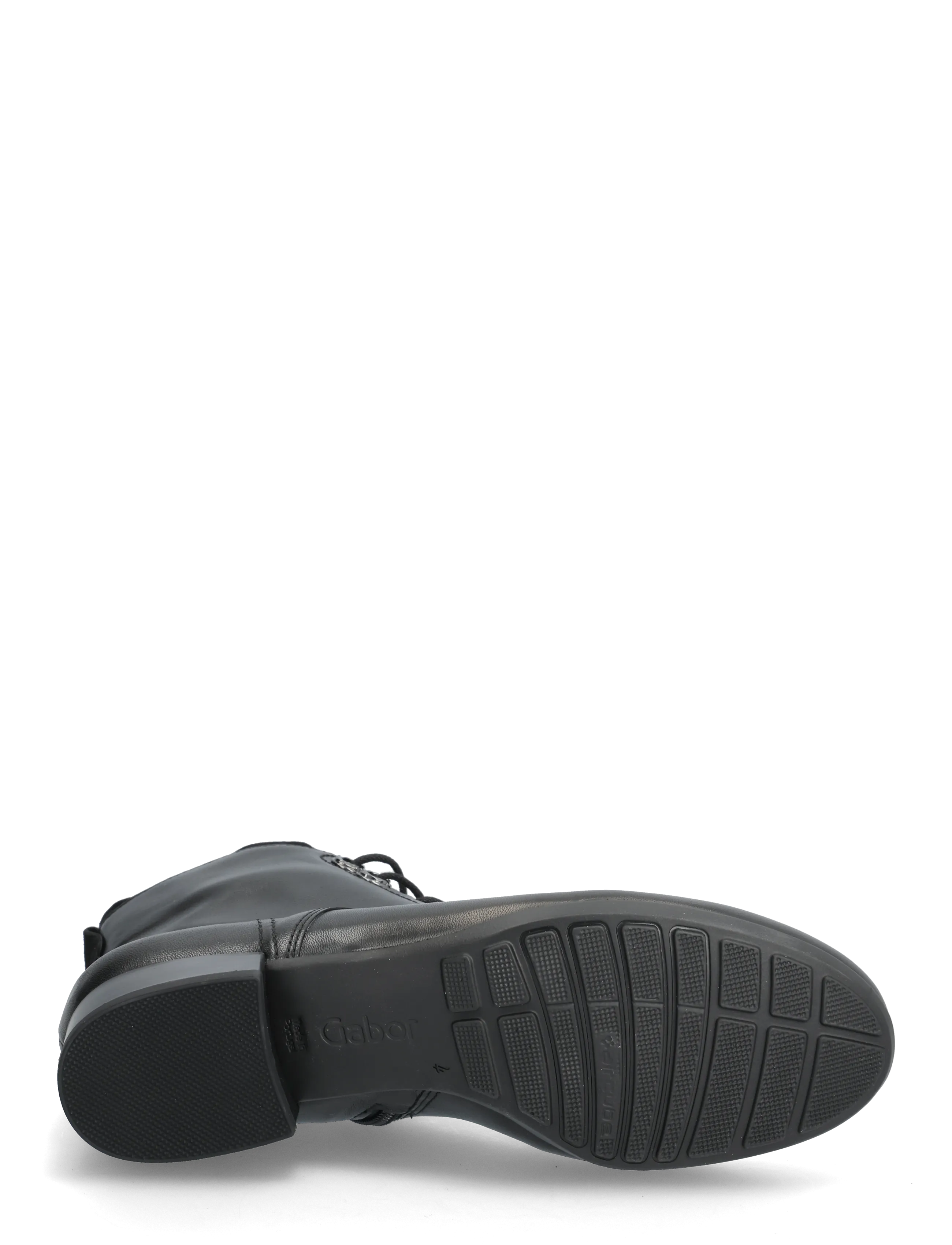 Gabor - Laced ankle boot - hohe absätze - black - 4