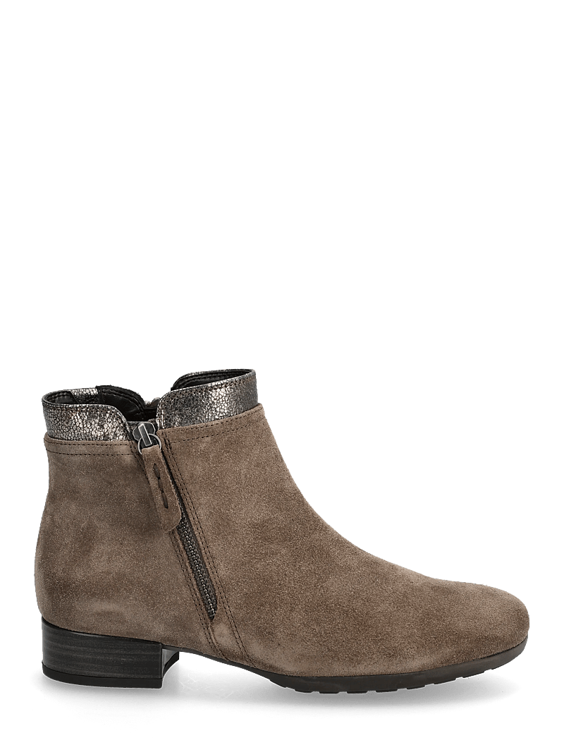 Gabor - Ankle boot - flache stiefeletten - taupe - 1