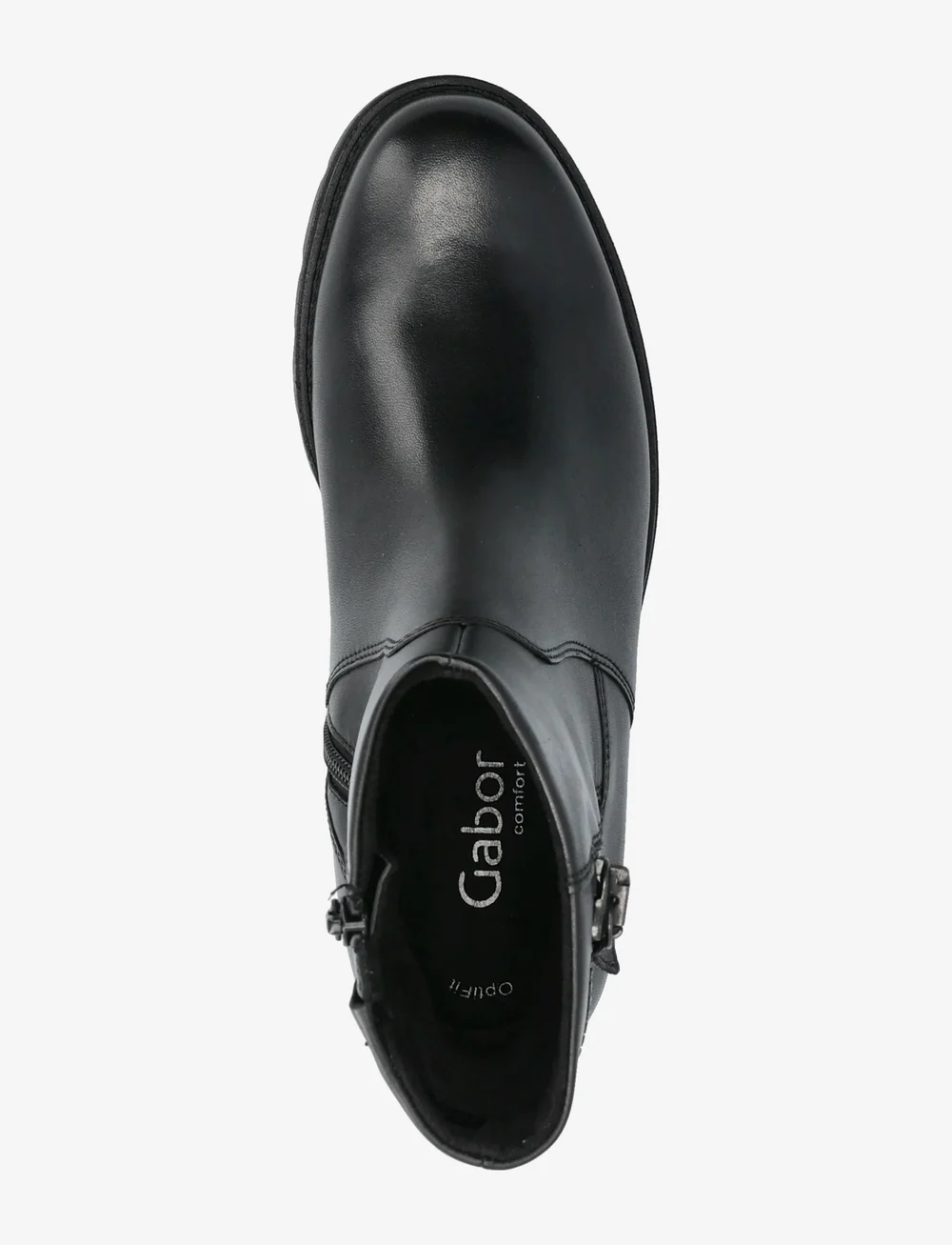 Gabor - Ankle boot - kontsaga poolsaapad - black - 3