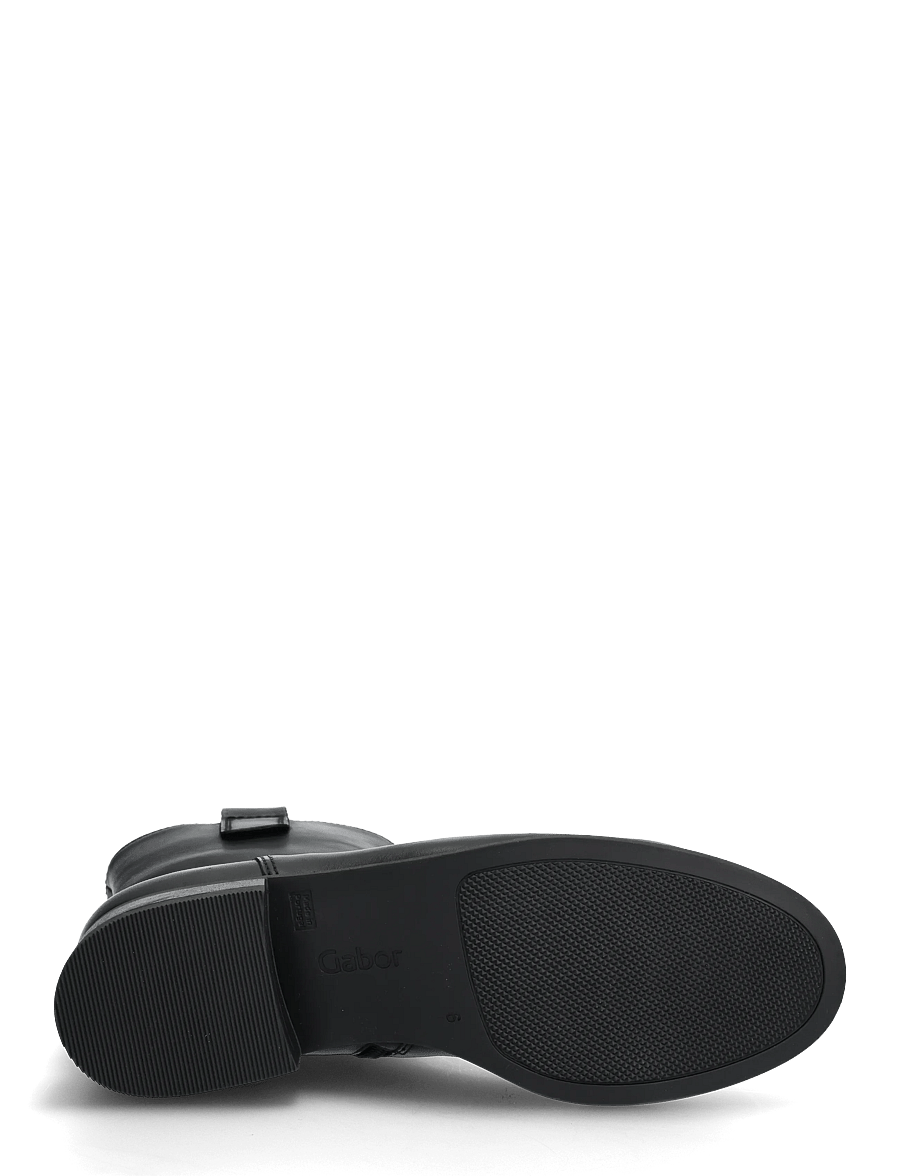 Gabor - Ankle boot - flache stiefeletten - black - 4