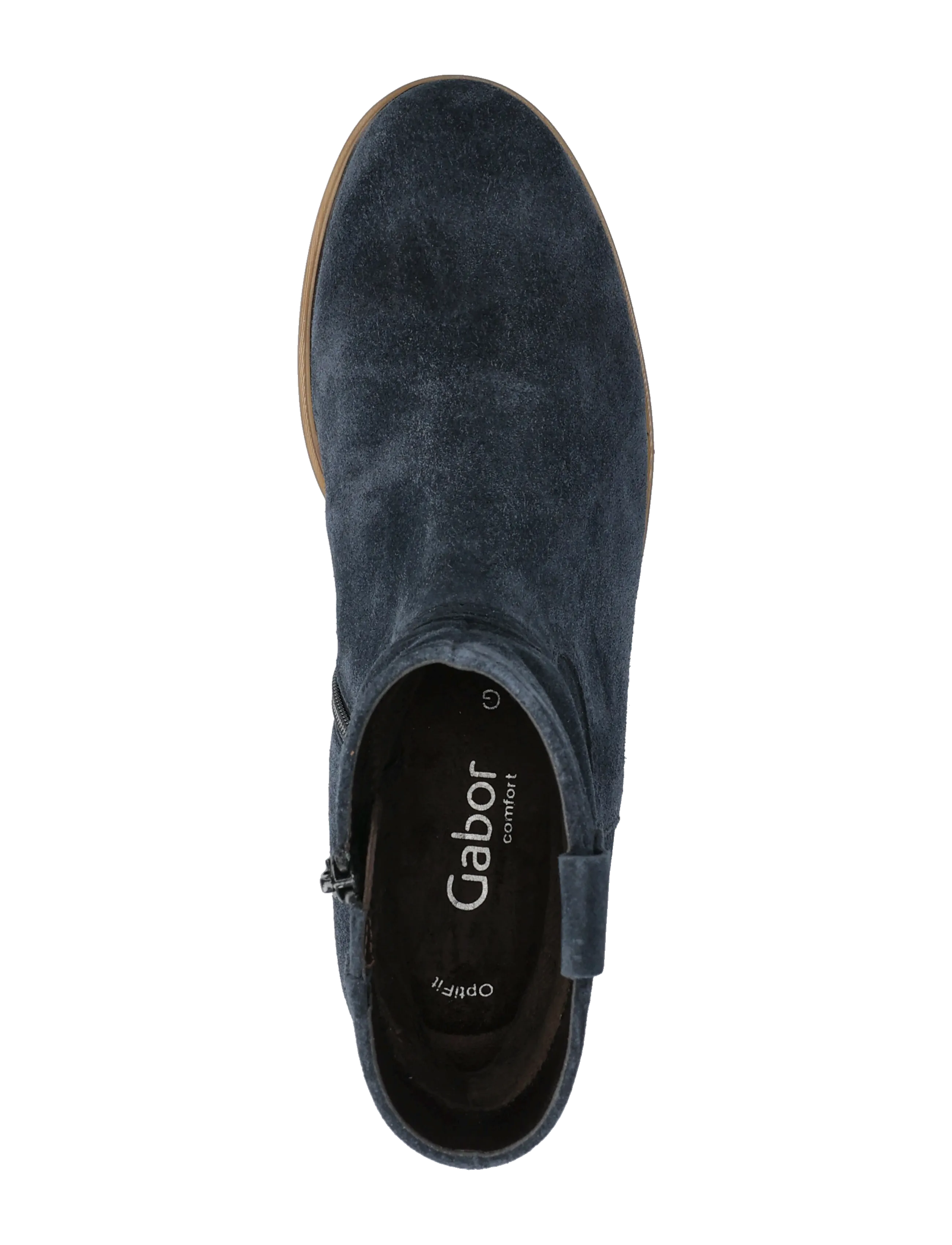 Gabor - Ankle boot - flade ankelstøvler - dark blue - 3