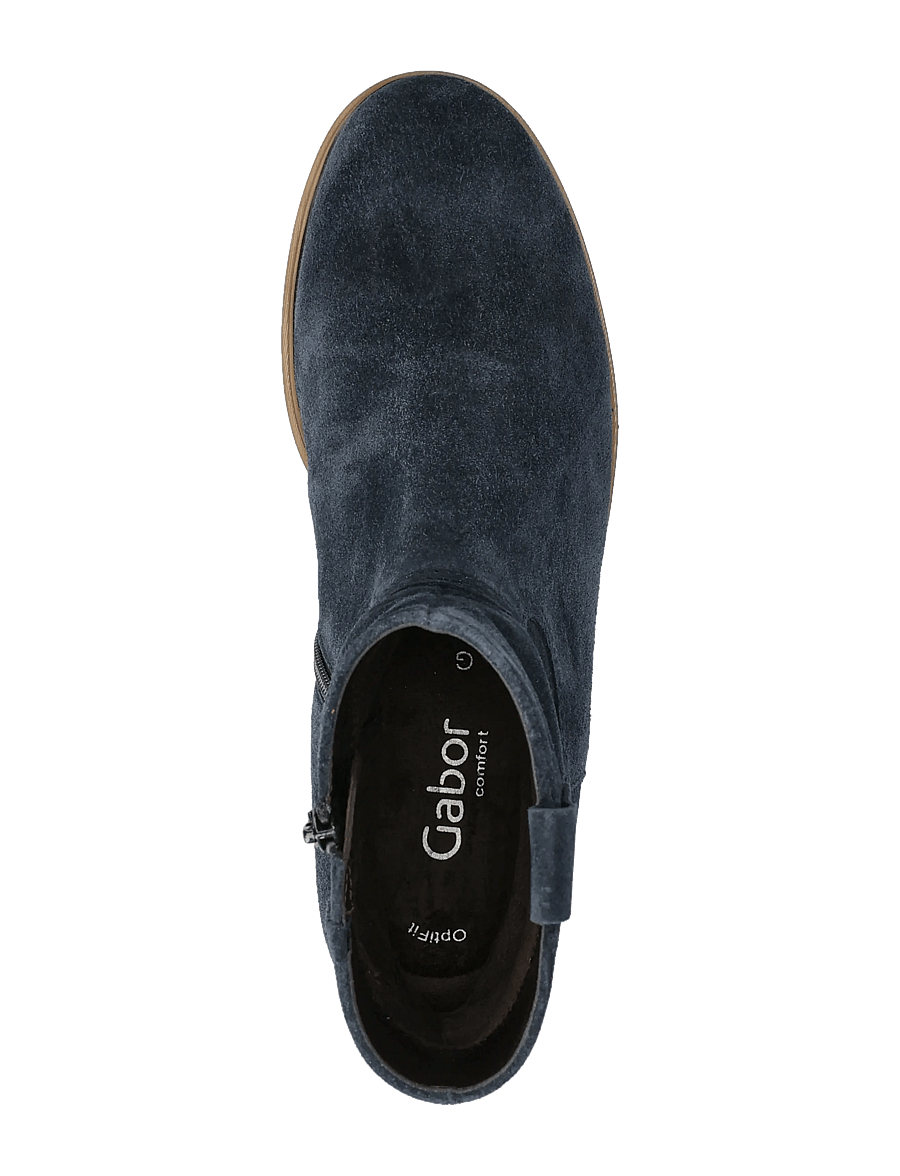 Gabor - Ankle boot - flache stiefeletten - dark blue - 3