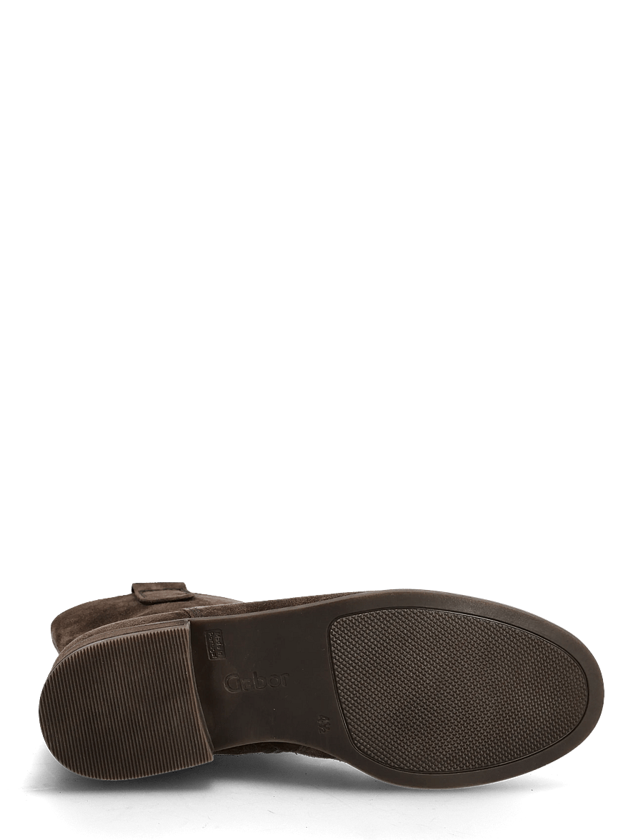 Gabor - Ankle boot - flache stiefeletten - dark brown - 4