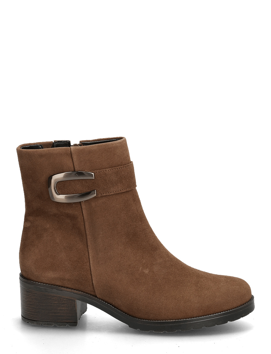 Gabor - Ankle boot - stiefeletten mit absatz - cognac - 1
