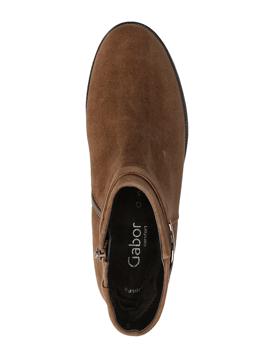 Gabor - Ankle boot - stiefeletten mit absatz - cognac - 3
