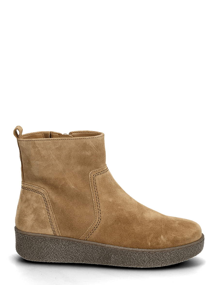 Gabor - Ankle boot, warmlining - flache stiefeletten - camel - 1