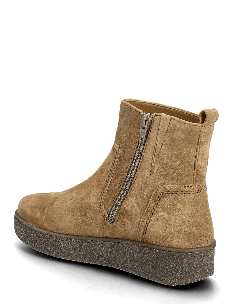 Gabor - Ankle boot, warmlining - flache stiefeletten - camel - 2