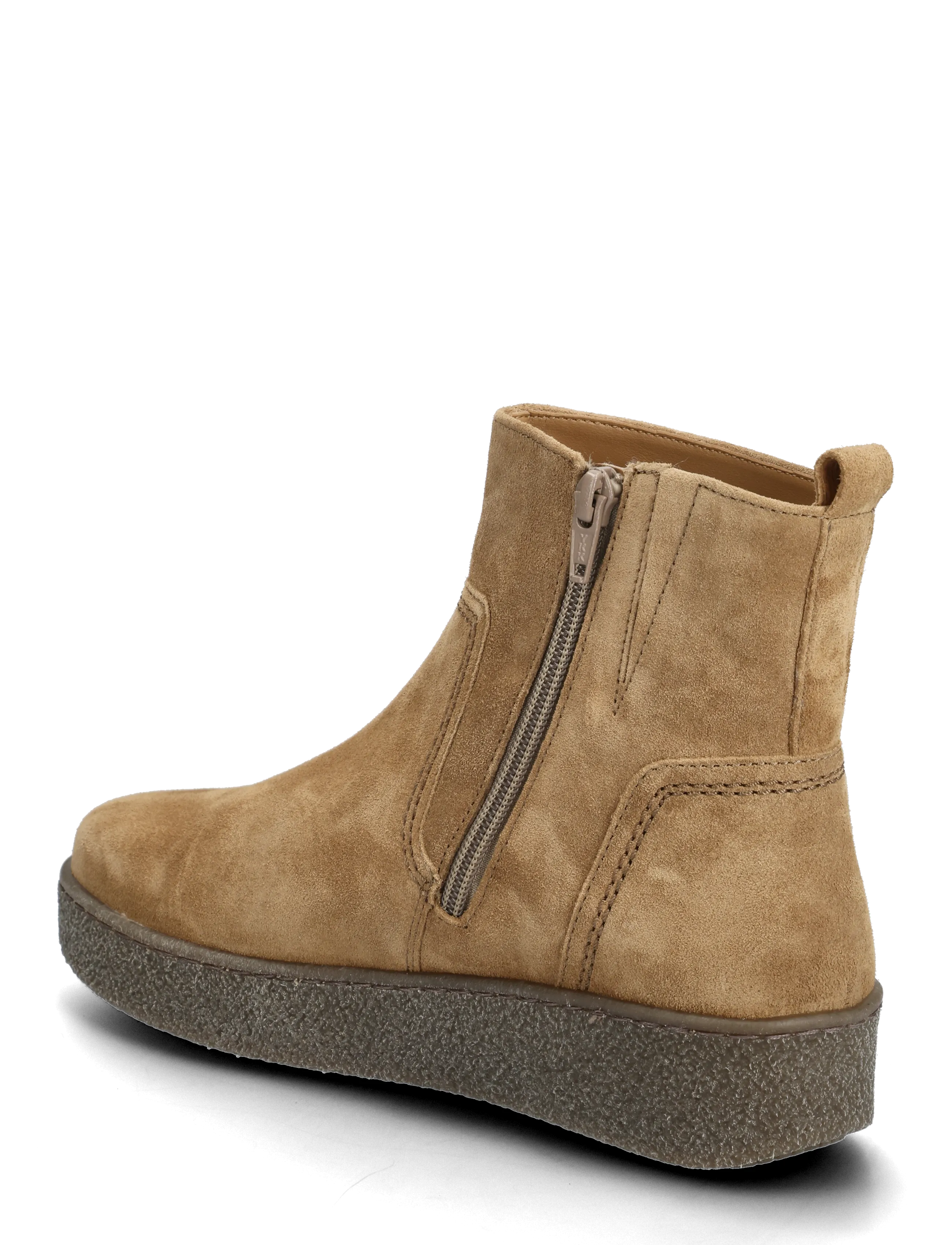 Gabor - Ankle boot, warmlining - flat ankle boots - camel - 2