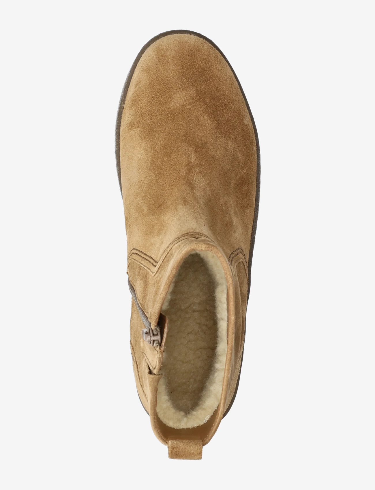 Gabor - Ankle boot, warmlining - flache stiefeletten - camel - 3