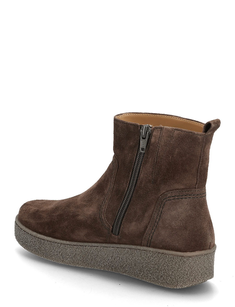 Gabor - Ankle boot, warmlining - platte enkellaarsjes - dark brown - 2