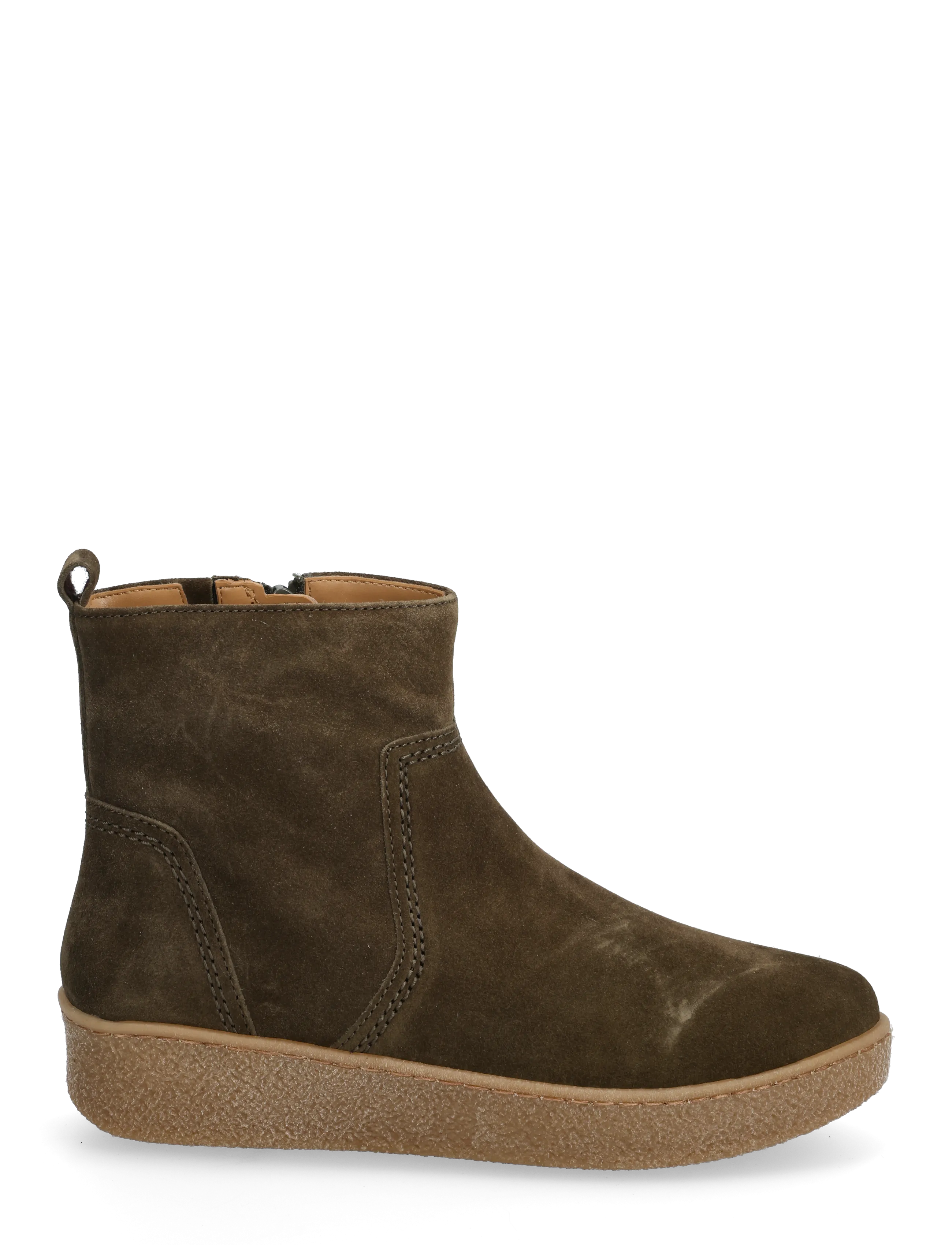 Gabor - Ankle boot, warmlining - platta ankelboots - olive green - 1