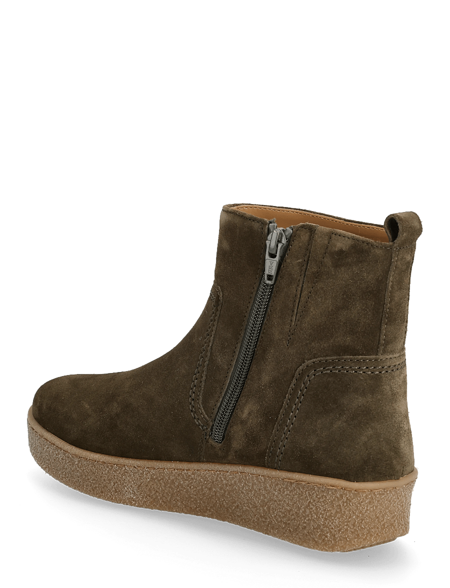 Gabor - Ankle boot, warmlining - platta ankelboots - olive green - 2