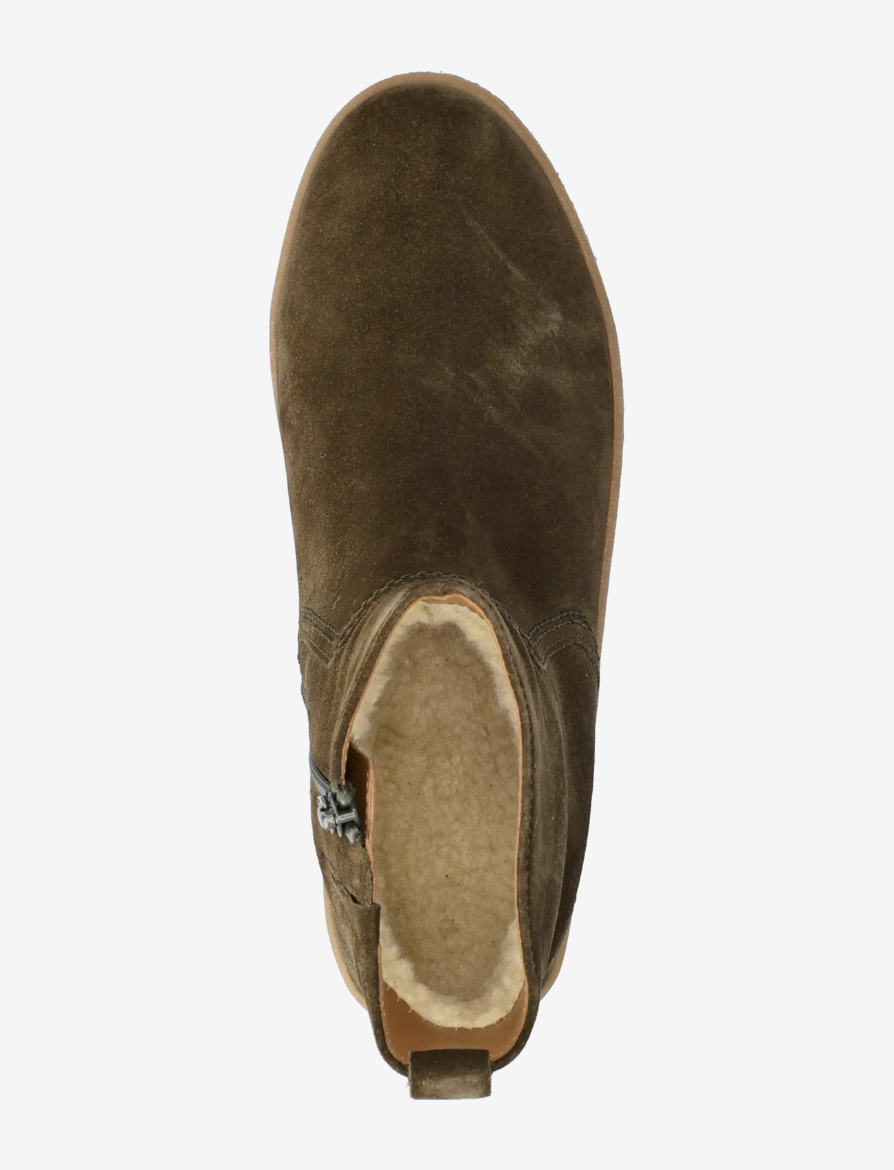 Gabor - Ankle boot, warmlining - flade ankelstøvler - olive green - 3