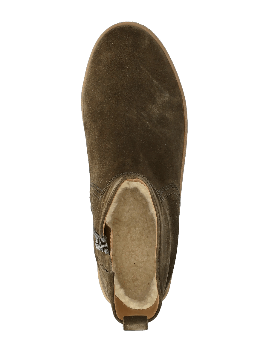Gabor - Ankle boot, warmlining - platta ankelboots - olive green - 3