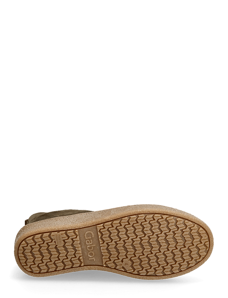 Gabor - Ankle boot, warmlining - madalad poolsaapad - olive green - 4