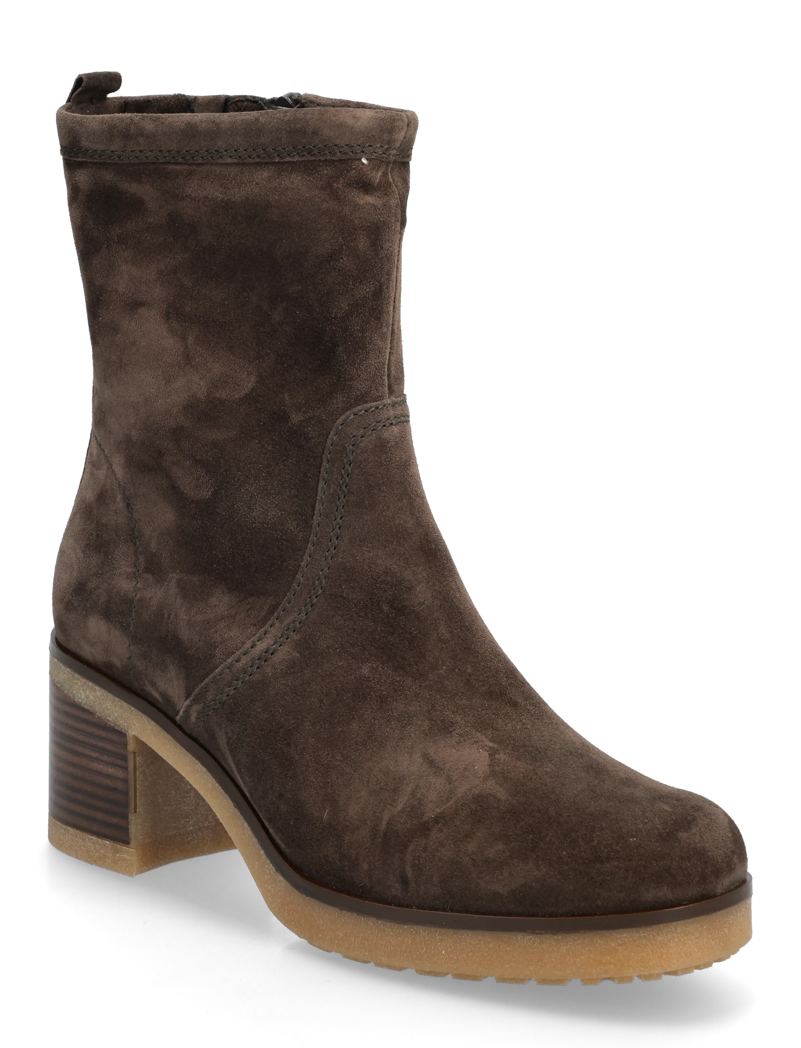Gabor Mid Boot, 41, Ankle Boots, Braun - Boots With Heel, Frauen