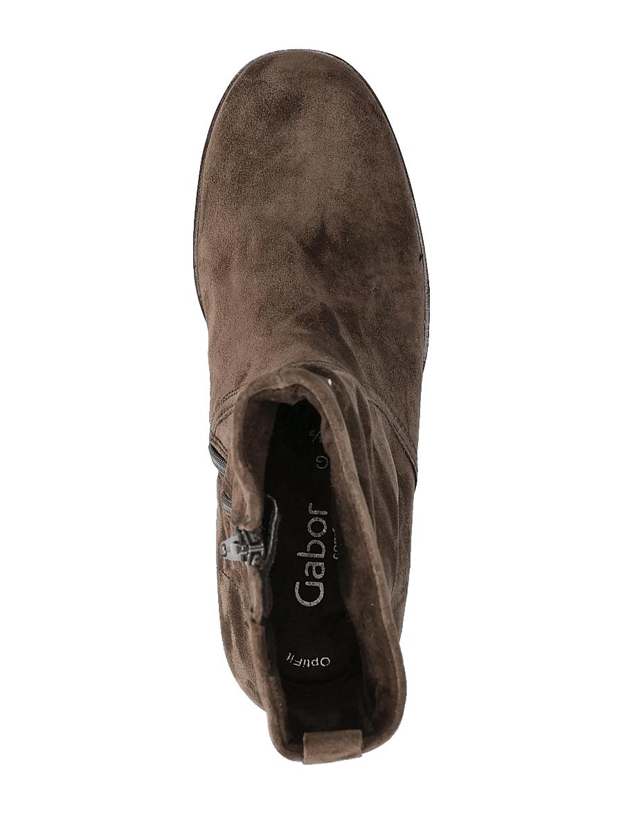 Gabor - Mid boot - støvletter - dark brown - 3