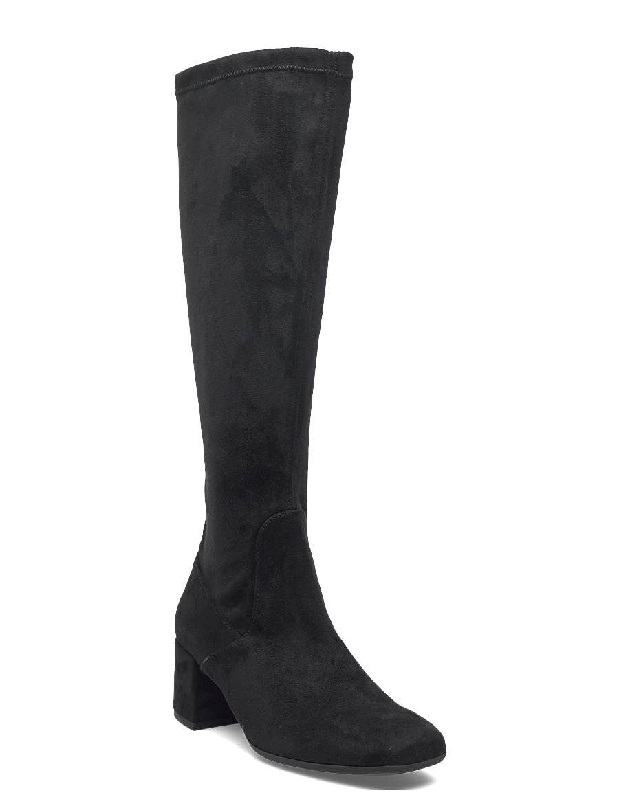 Gabor - Stretch boot - knähöga stövlar - black - 0