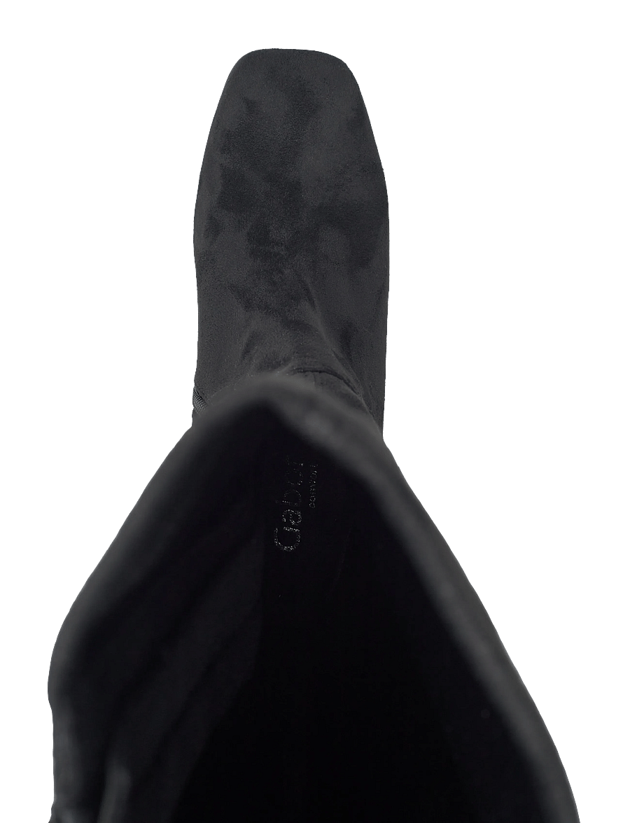 Gabor - Stretch boot - knähöga stövlar - black - 3