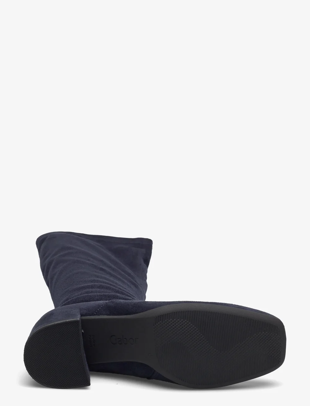 Gabor - Stretch boot - pitkävartiset saappaat - blue - 4