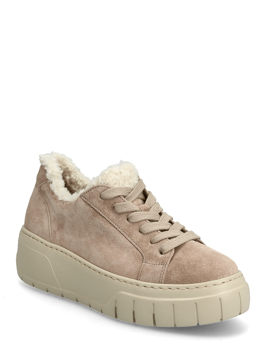 Gabor - Sneaker, warmlined - laisvalaikio batai žemu aulu - sand - 0