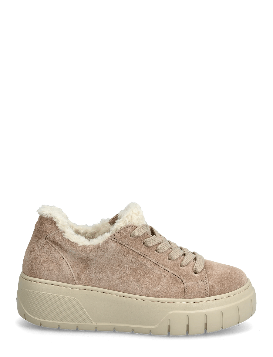 Gabor - Sneaker, warmlined - laisvalaikio batai žemu aulu - sand - 1