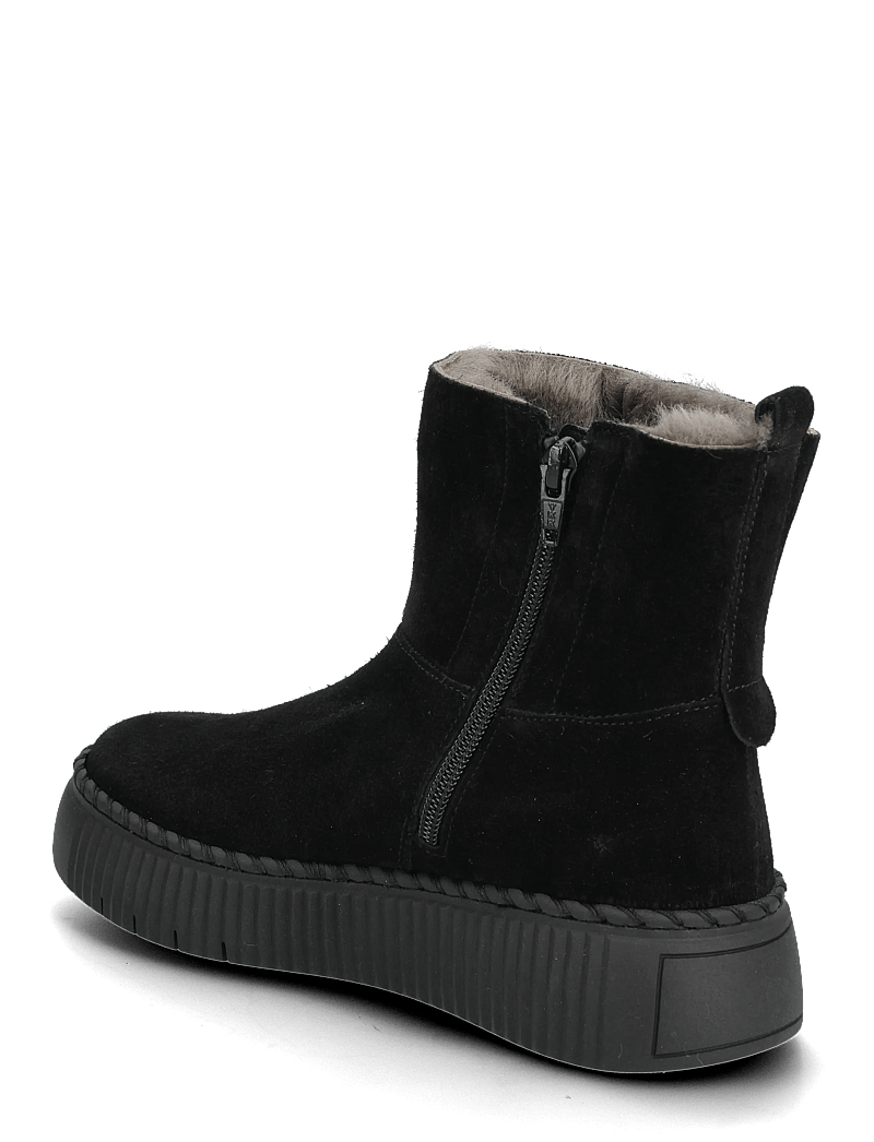 Gabor - Ankle boot, warmlining - flache stiefeletten - black - 2