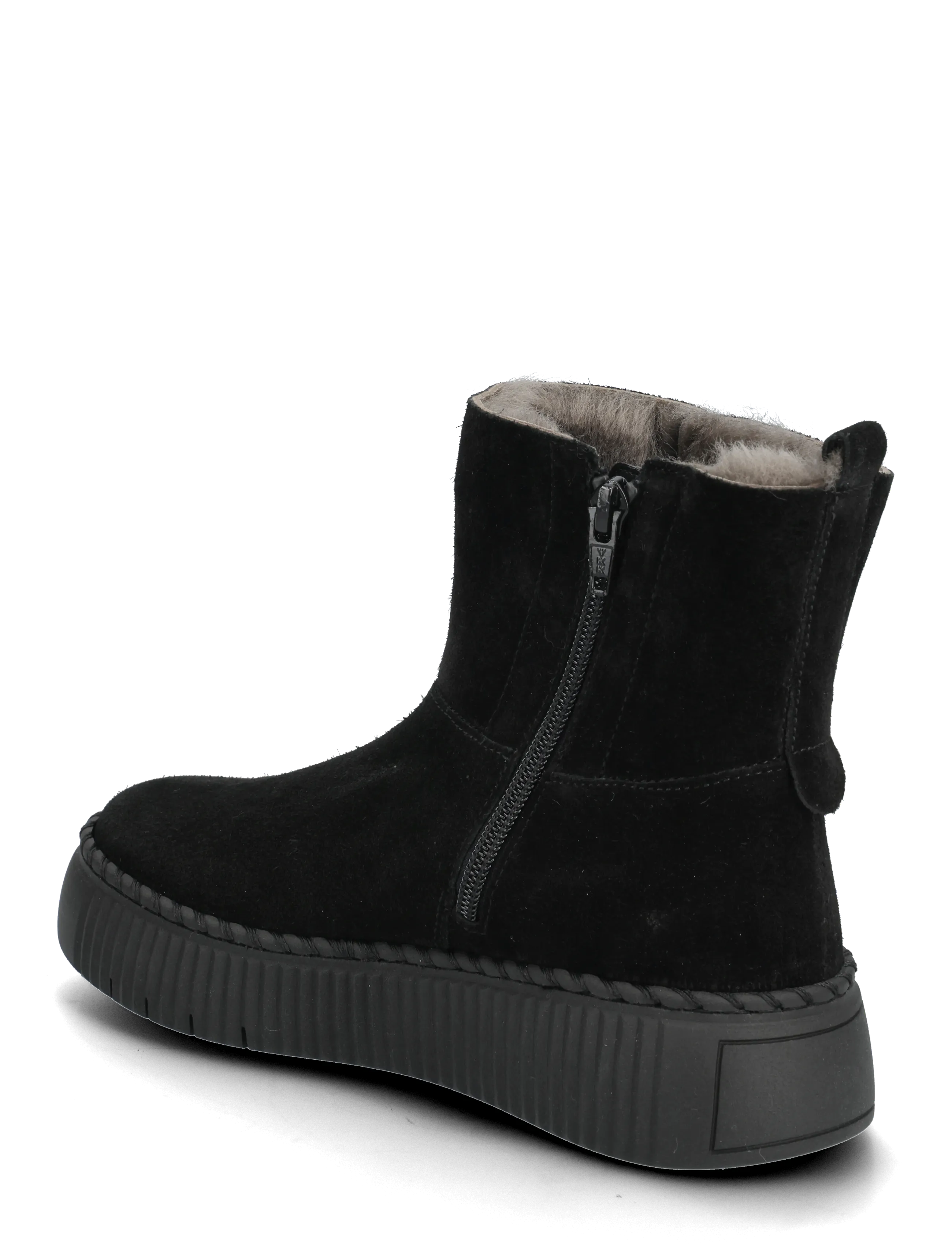 Gabor - Ankle boot, warmlining - flache stiefeletten - black - 2