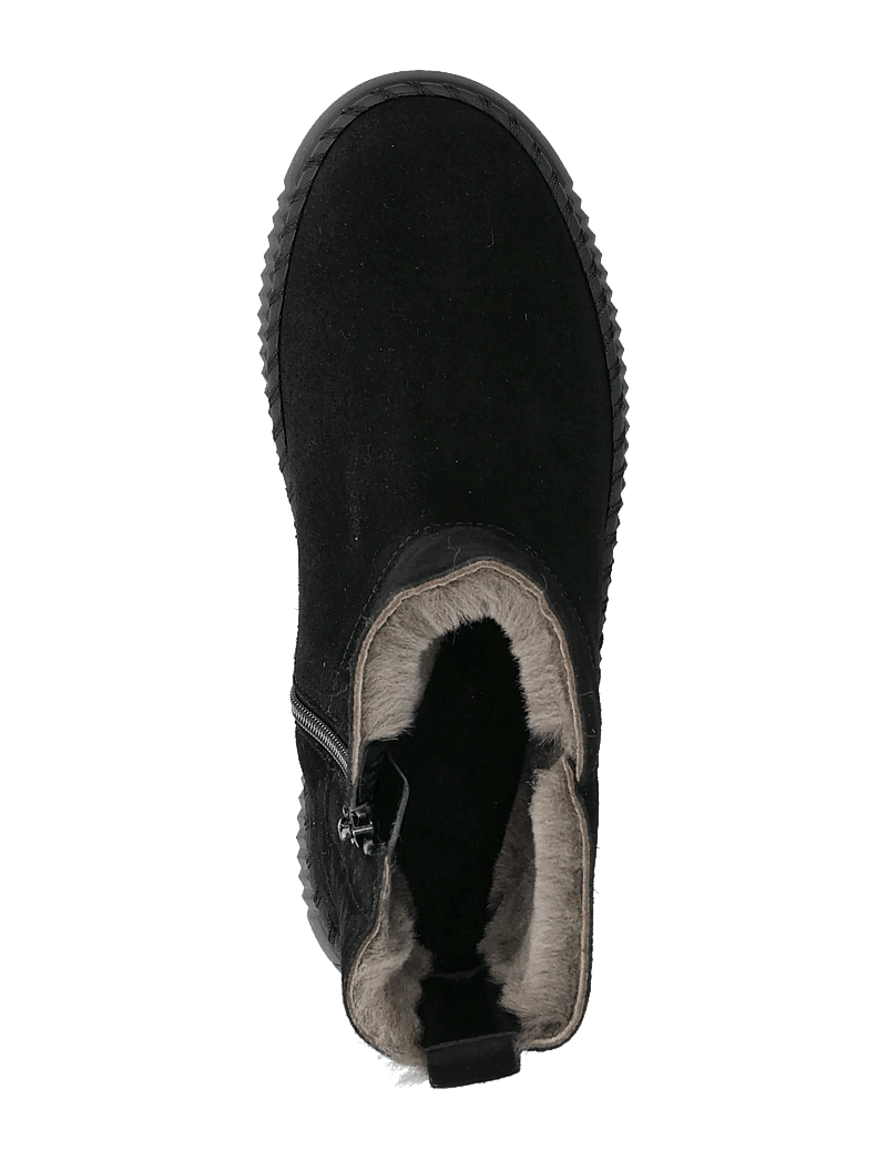 Gabor - Ankle boot, warmlining - flache stiefeletten - black - 3