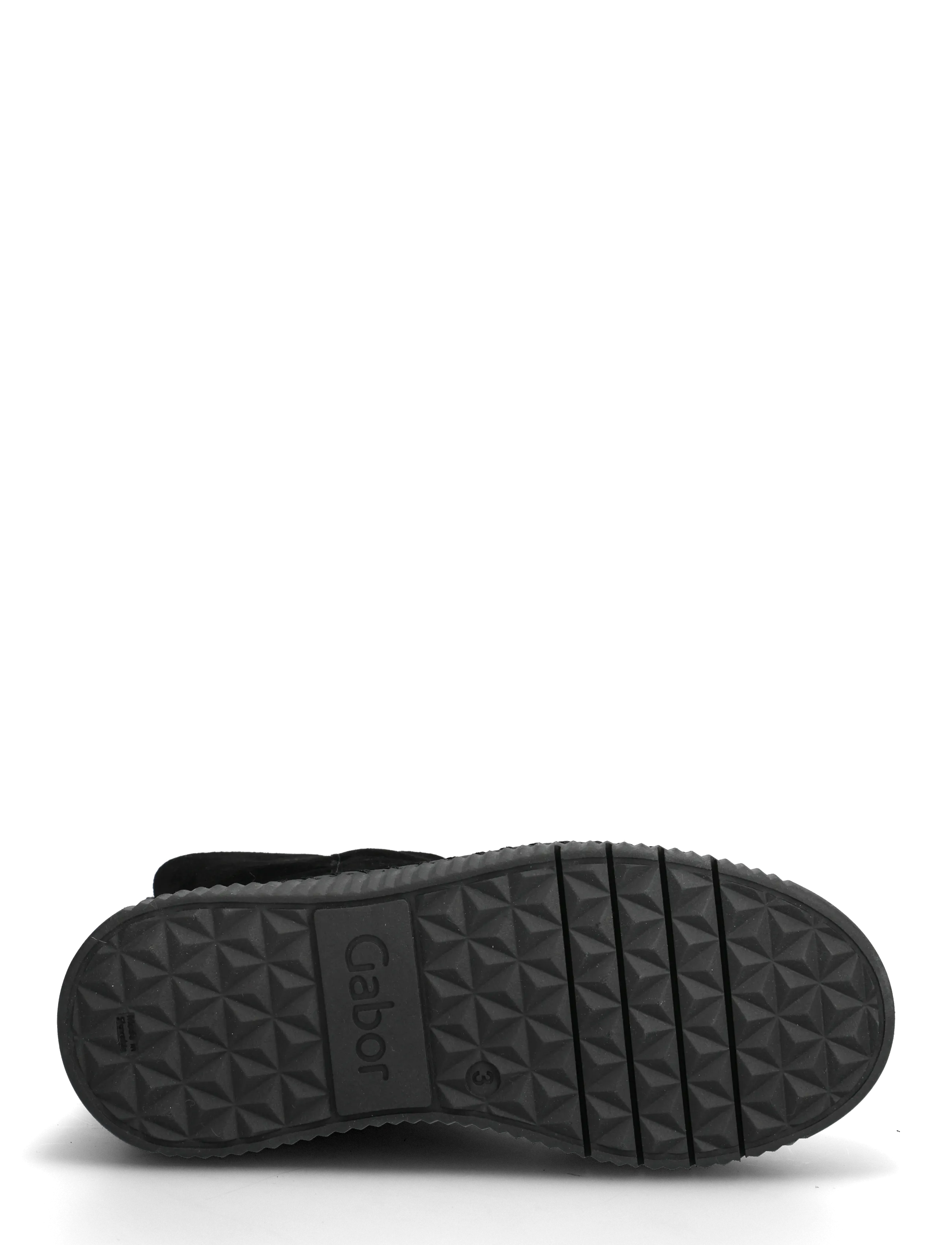 Gabor - Ankle boot, warmlining - flache stiefeletten - black - 4