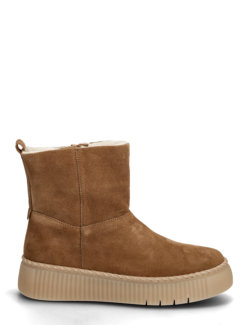 Gabor - Ankle boot, warmlining - flache stiefeletten - camel - 1