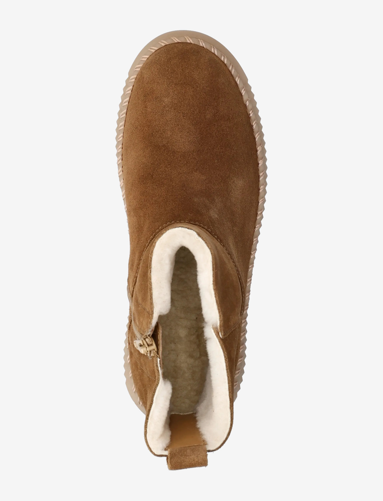 Gabor - Ankle boot, warmlining - flache stiefeletten - camel - 3