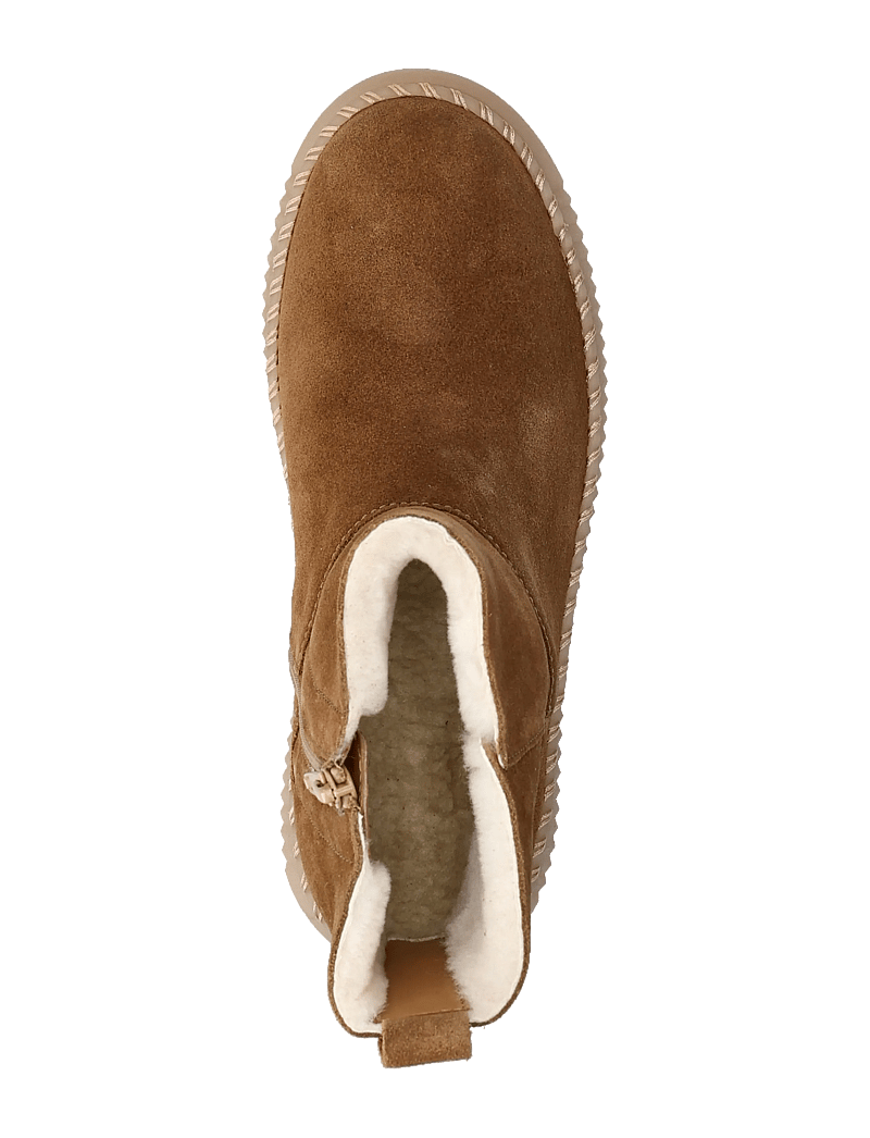 Gabor - Ankle boot, warmlining - flache stiefeletten - camel - 3
