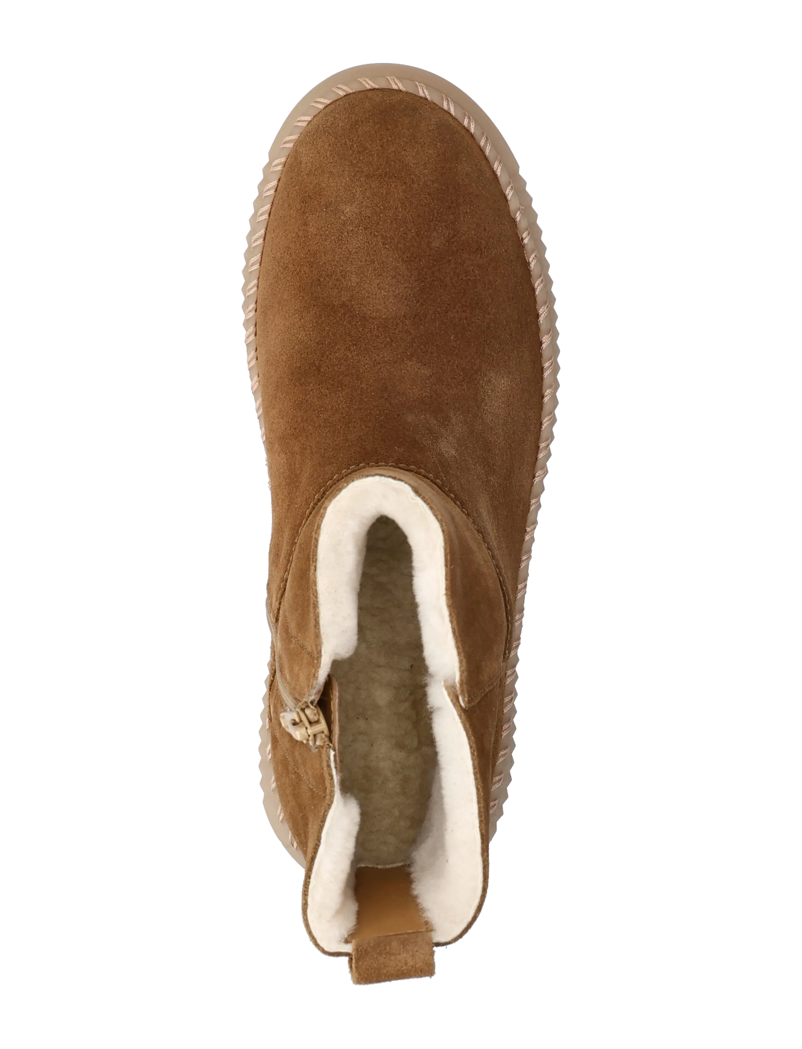 Gabor - Ankle boot, warmlining - flade ankelstøvler - camel - 3