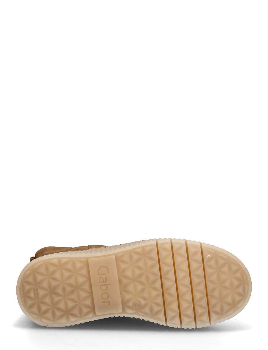 Gabor - Ankle boot, warmlining - platta ankelboots - camel - 4