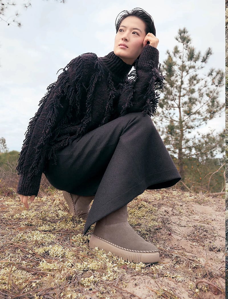 Gabor - Ankle boot, warmlining - puszābaki bez papēža - taupe - 0