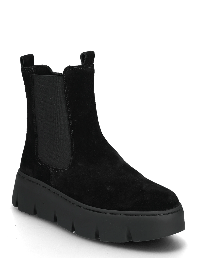 Gabor - Chelsea - platta ankelboots - black - 0