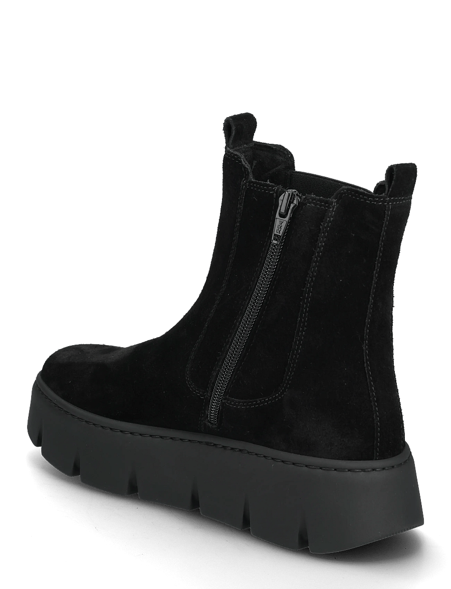 Gabor - Chelsea - platta ankelboots - black - 2
