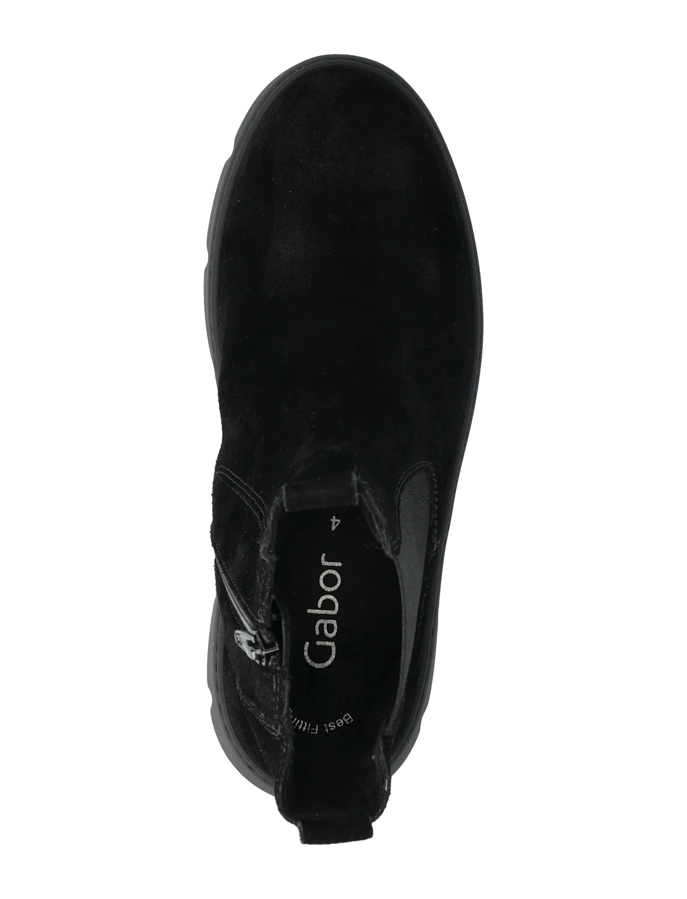 Gabor - Chelsea - platta ankelboots - black - 3