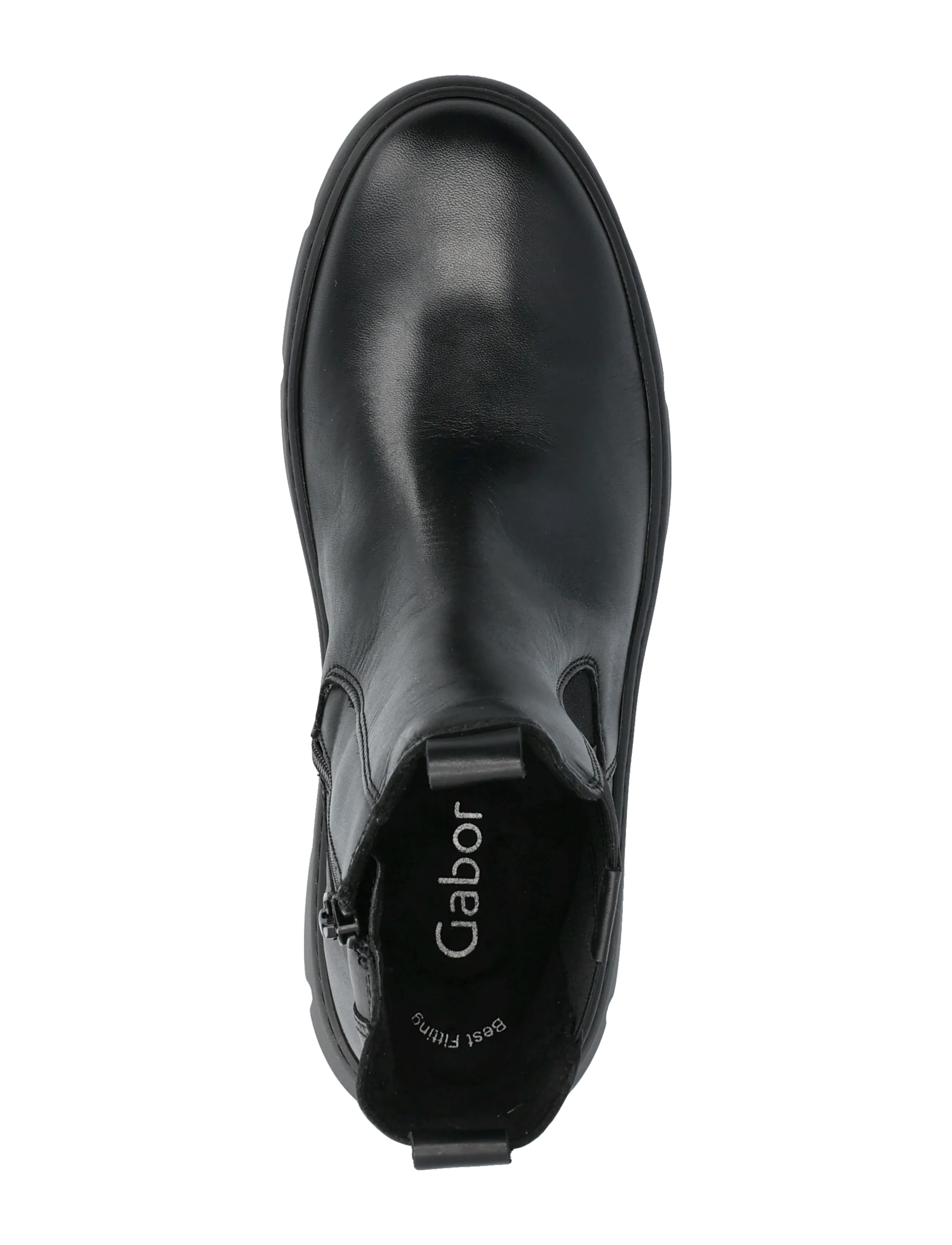Gabor - Chelsea - platte enkellaarsjes - black - 3
