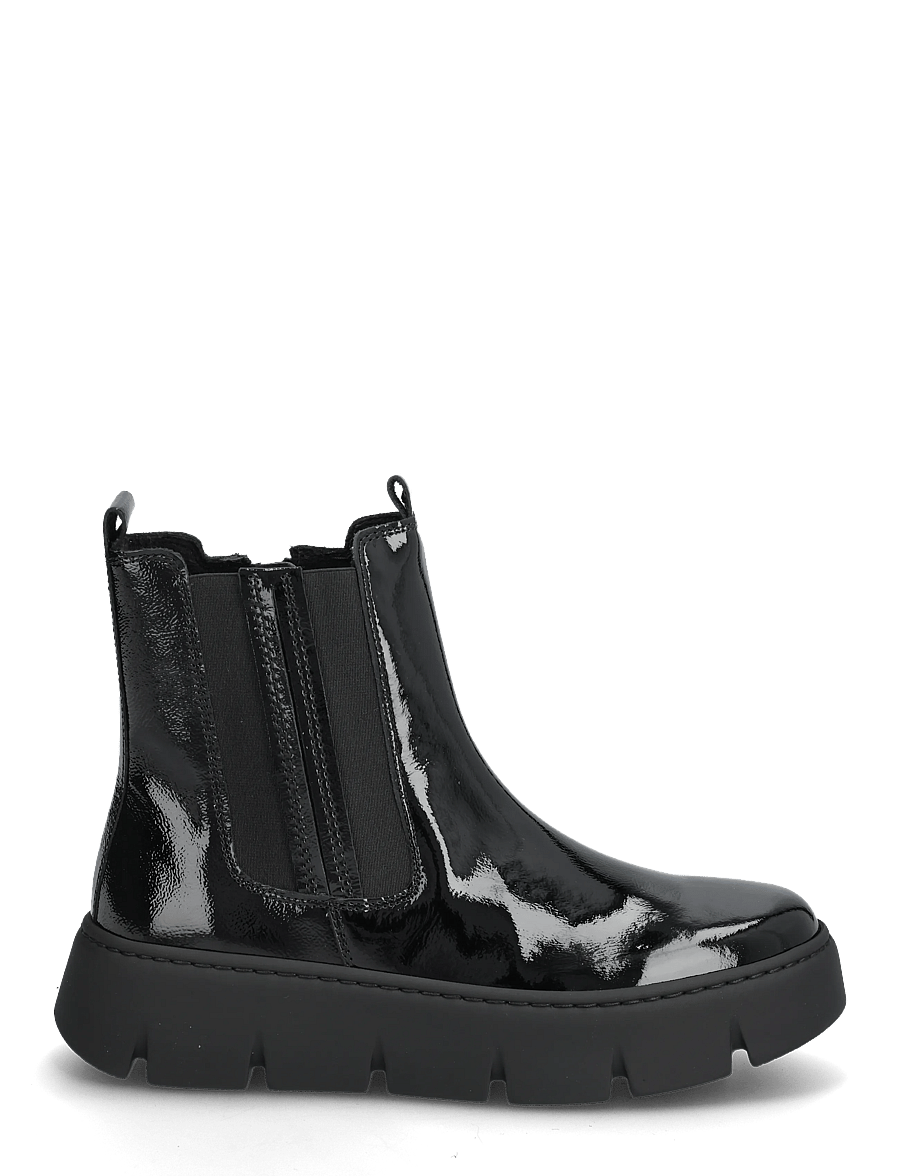 Gabor - Chelsea - platta ankelboots - black - 1
