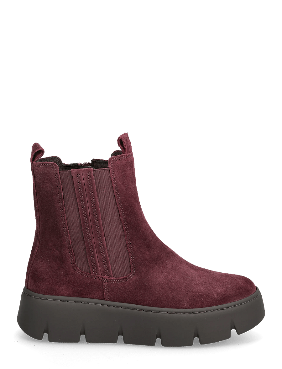 Gabor - Chelsea - madalad poolsaapad - bordeaux red - 1