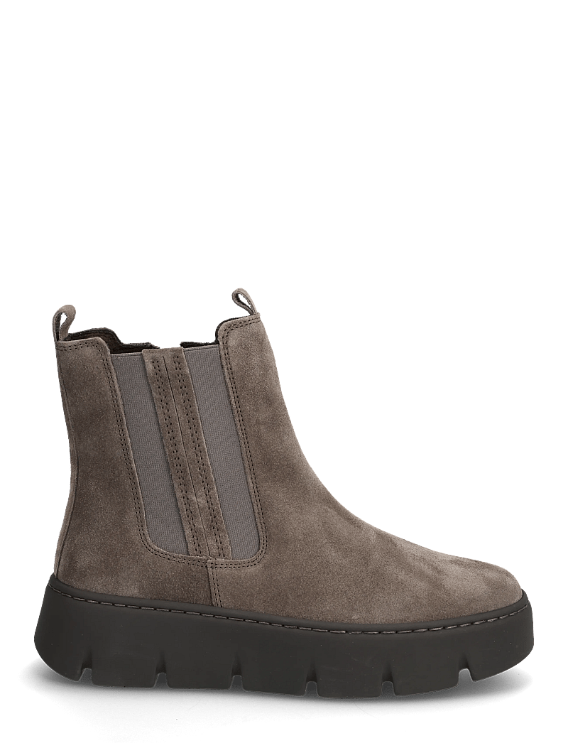 Gabor - Chelsea - platta ankelboots - taupe - 1