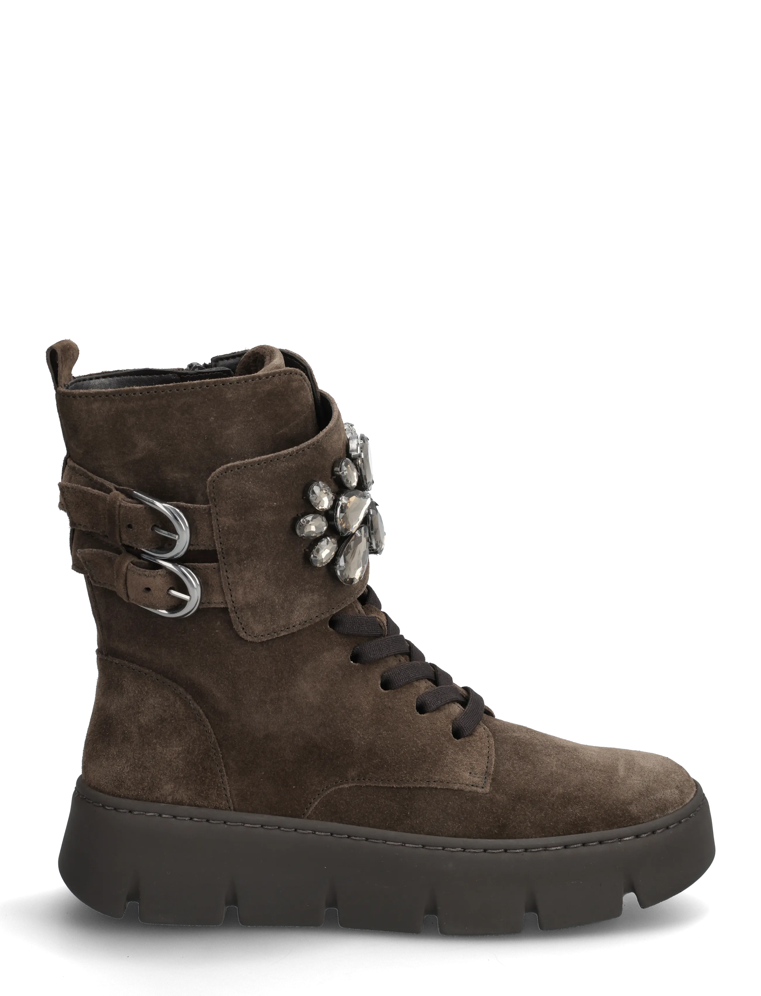 Gabor - Laced ankle boot - madalad poolsaapad - dark brown - 1