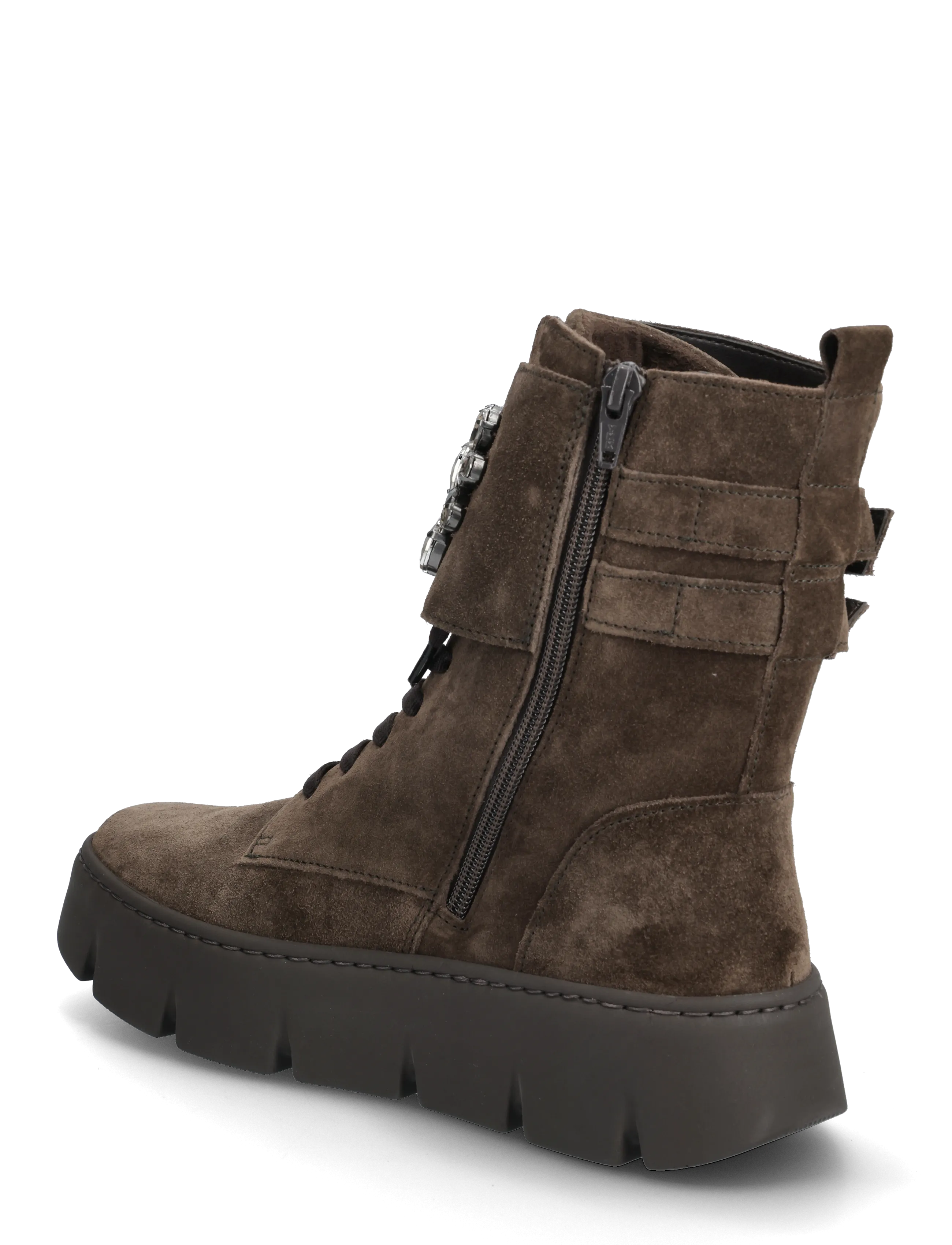 Gabor - Laced ankle boot - madalad poolsaapad - dark brown - 2