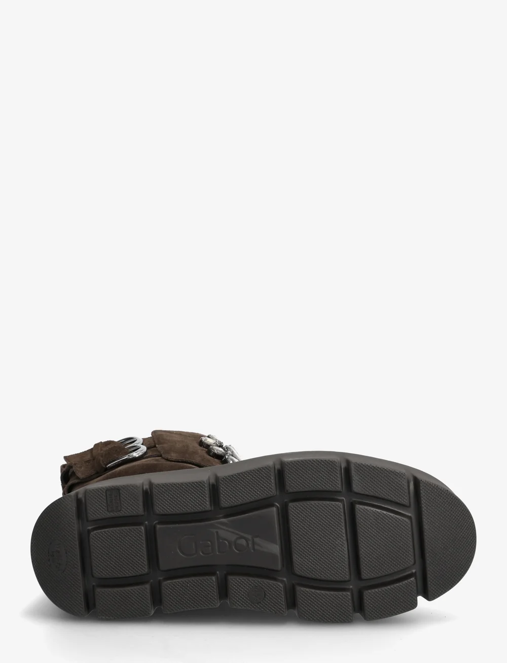 Gabor - Laced ankle boot - platta ankelboots - dark brown - 4