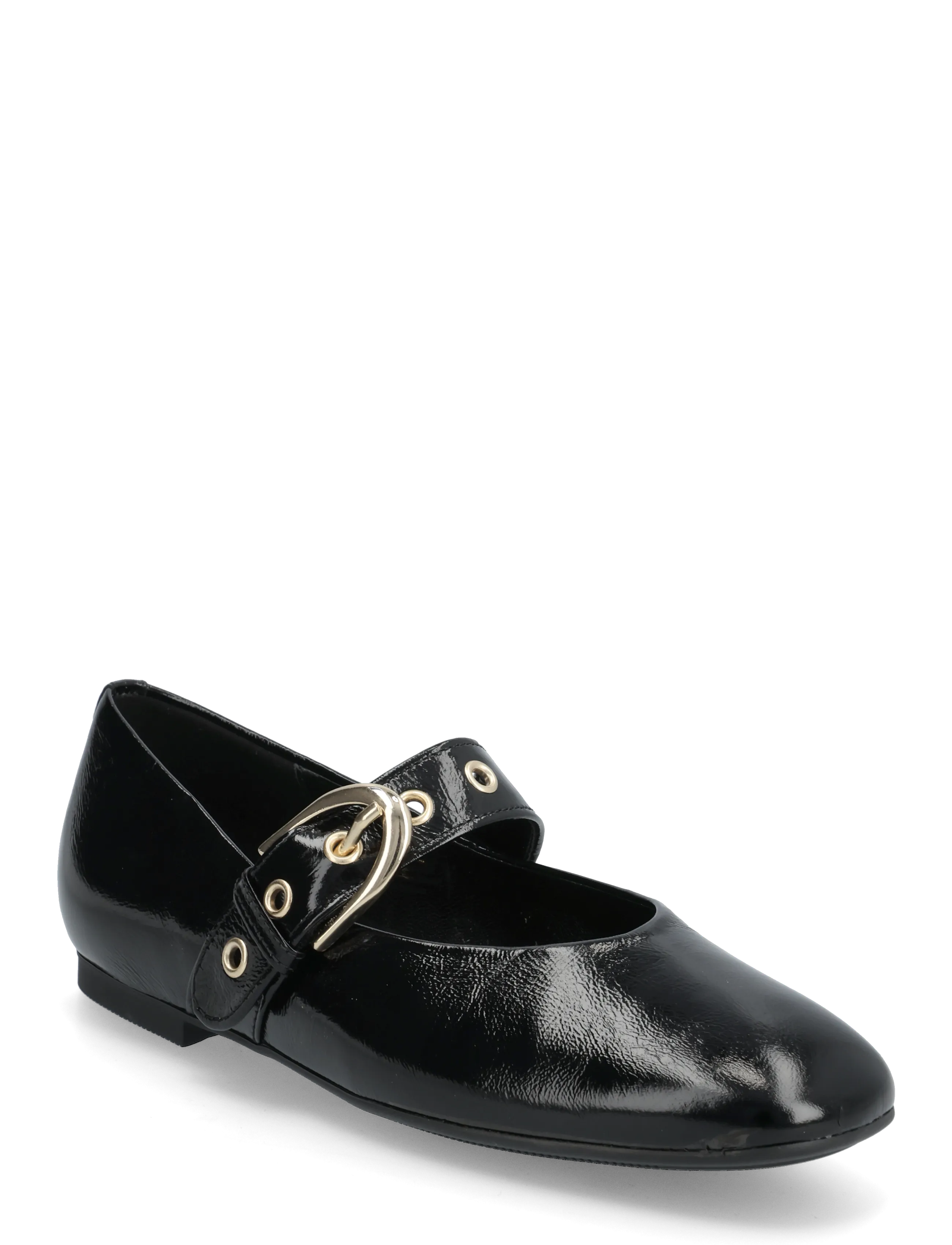 GABOR Ankle-Strap Ballerina Schwarz - 42 - Damen